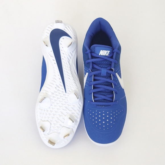 Nike Alpha Huarache Varsity Low Metal Cleat Sz 8 - Picture 5 of 5